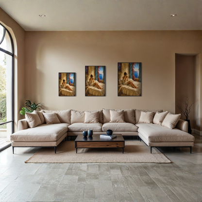 MEDITERRANEAN STUDIES — First Light, Framed Art Print