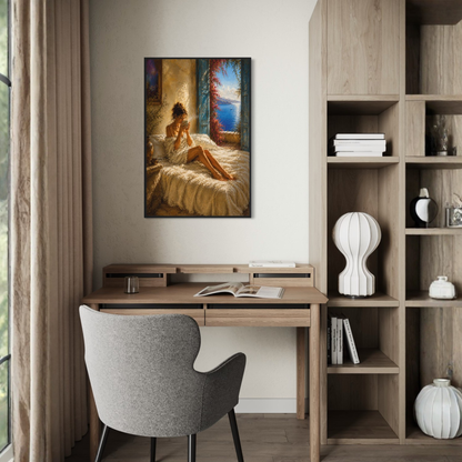 MEDITERRANEAN STUDIES — First Light, Framed Art Print