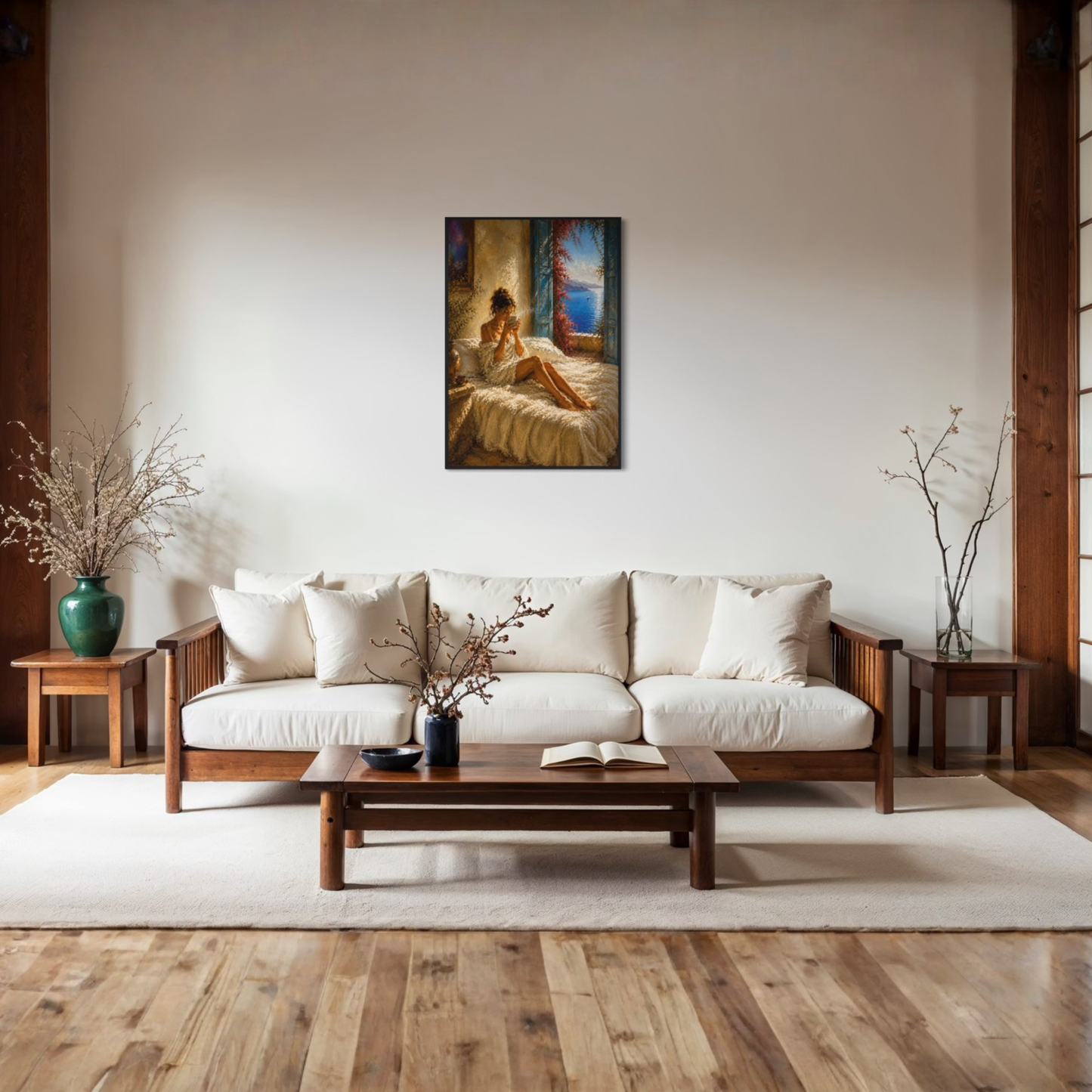 MEDITERRANEAN STUDIES — First Light, Framed Art Print