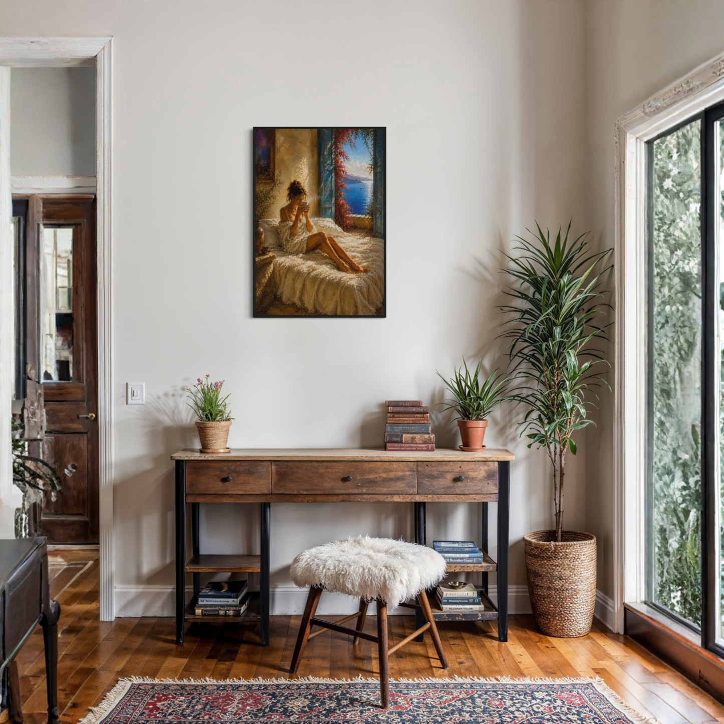 MEDITERRANEAN STUDIES — First Light, Framed Art Print