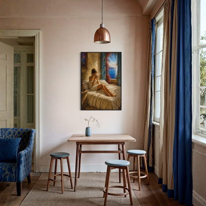 MEDITERRANEAN STUDIES — First Light, Framed Art Print
