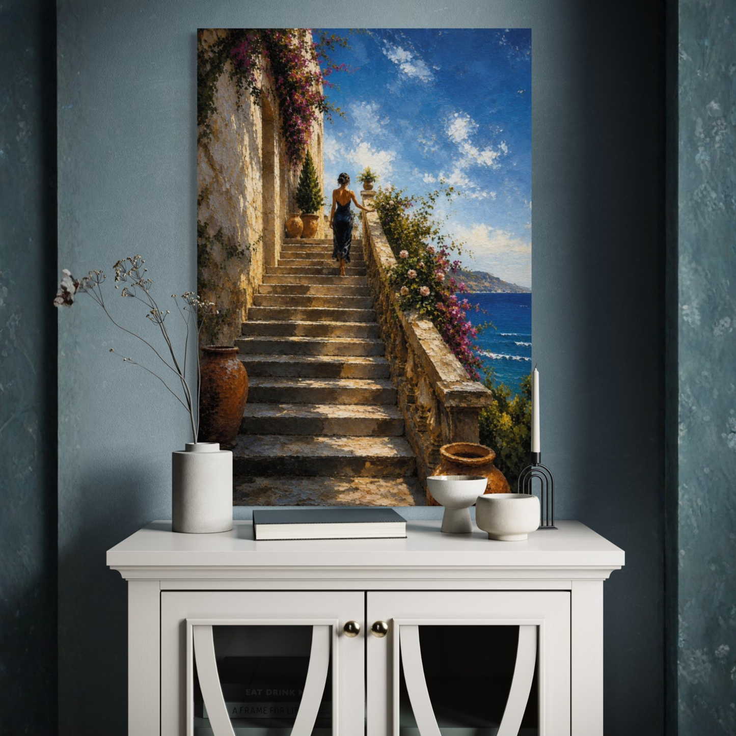MEDITERRANEAN STUDIES — The Ascent, Museum Quality Fine Art Print
