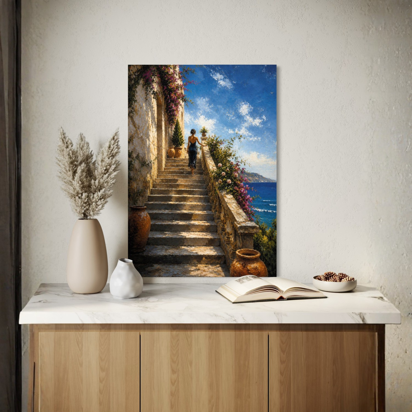 MEDITERRANEAN STUDIES — The Ascent, Museum Quality Fine Art Print