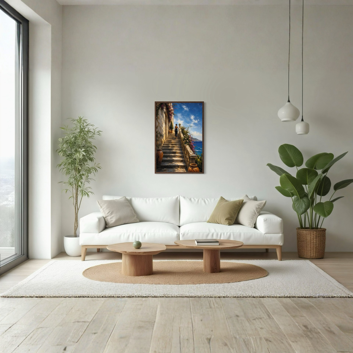 MEDITERRANEAN STUDIES — The Ascent, Museum Quality Fine Art Print