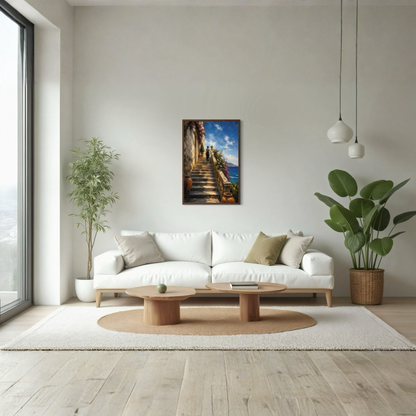 MEDITERRANEAN STUDIES — The Ascent, Museum Quality Fine Art Print
