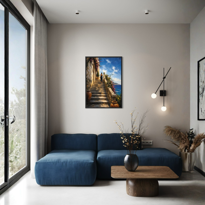 MEDITERRANEAN STUDIES — The Ascent, Museum Quality Fine Art Print
