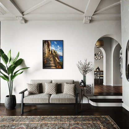 MEDITERRANEAN STUDIES — The Ascent, Museum Quality Fine Art Print