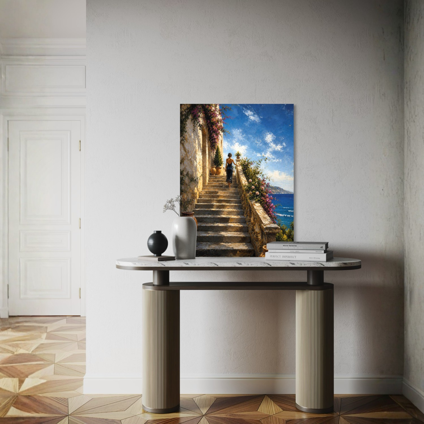 MEDITERRANEAN STUDIES — The Ascent, Museum Quality Fine Art Print