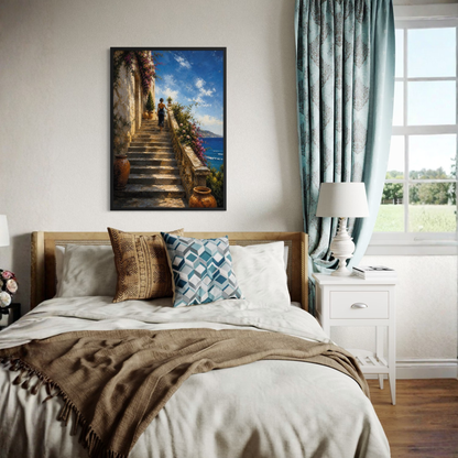 MEDITERRANEAN STUDIES — The Ascent, Museum Quality Fine Art Print