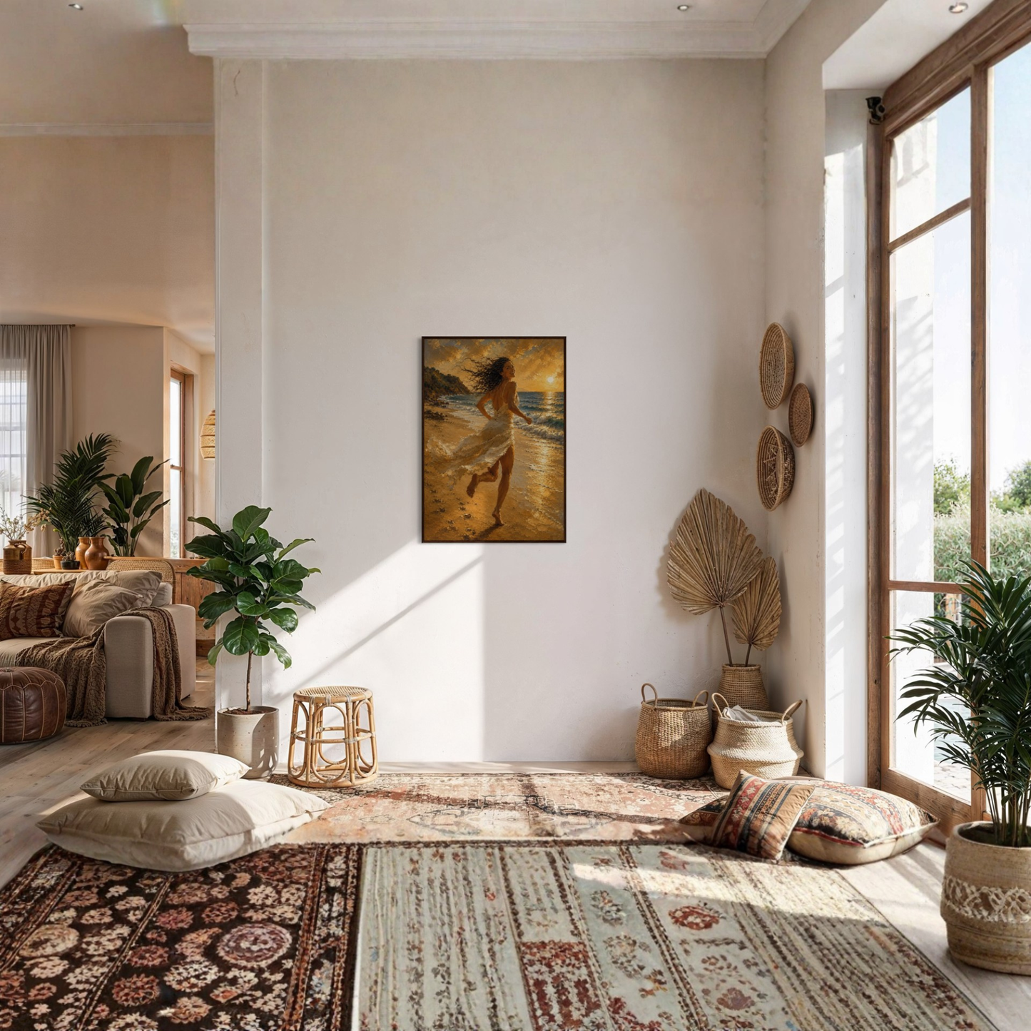 MEDITERRANEAN STUDIES — The Wild Light, Framed Art Print