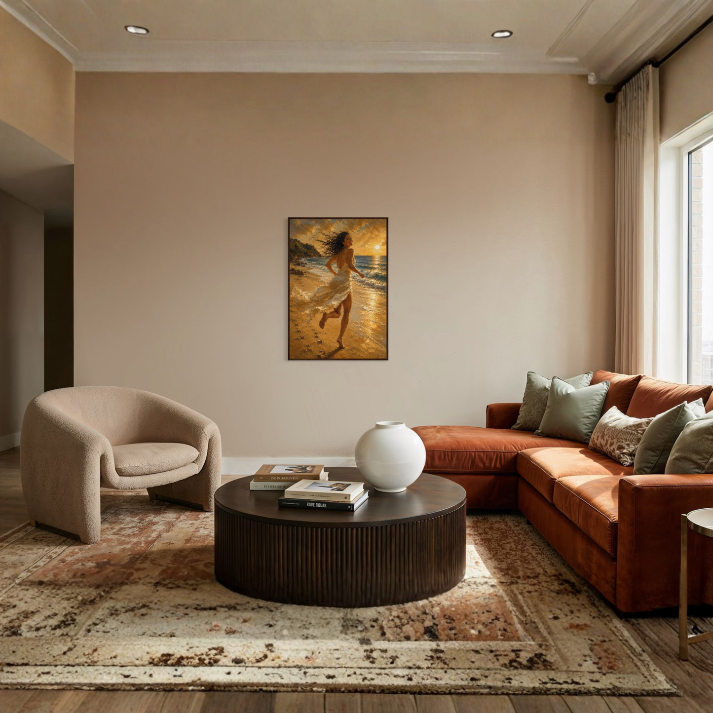 MEDITERRANEAN STUDIES — The Wild Light, Framed Art Print