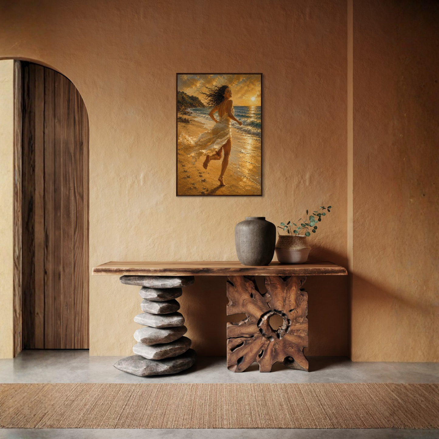 MEDITERRANEAN STUDIES — The Wild Light, Framed Art Print