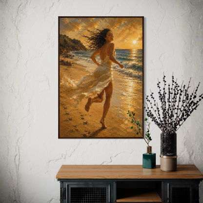 MEDITERRANEAN STUDIES — The Wild Light, Framed Art Print