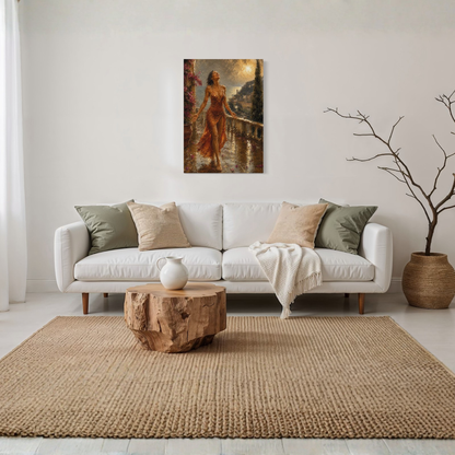 MEDITERRANEAN STUDIES — The Sunshower, Canvas