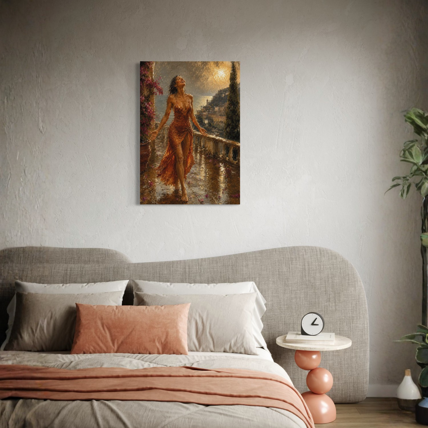 MEDITERRANEAN STUDIES — The Sunshower, Canvas