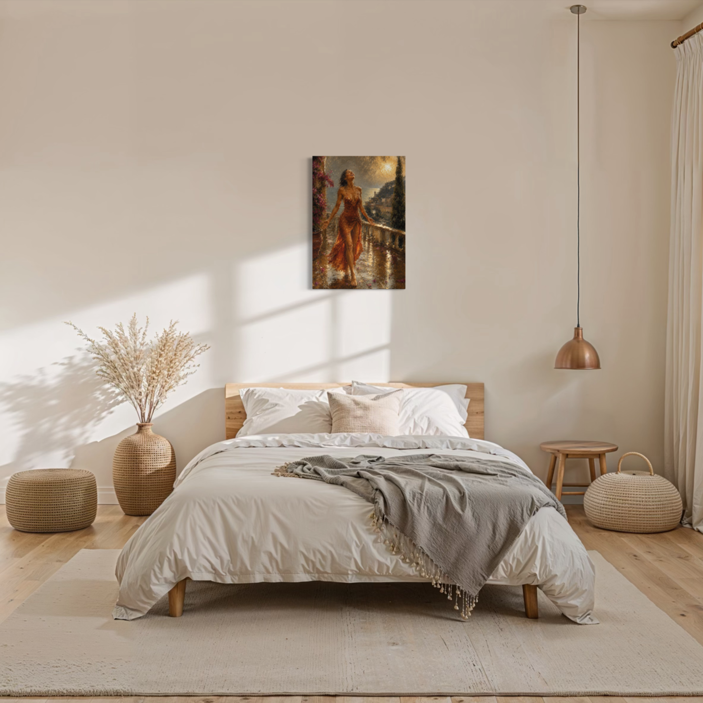 MEDITERRANEAN STUDIES — The Sunshower, Canvas