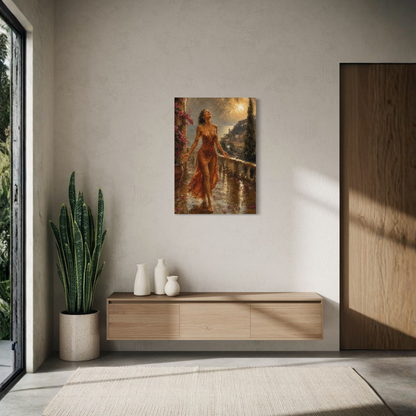 MEDITERRANEAN STUDIES — The Sunshower, Canvas