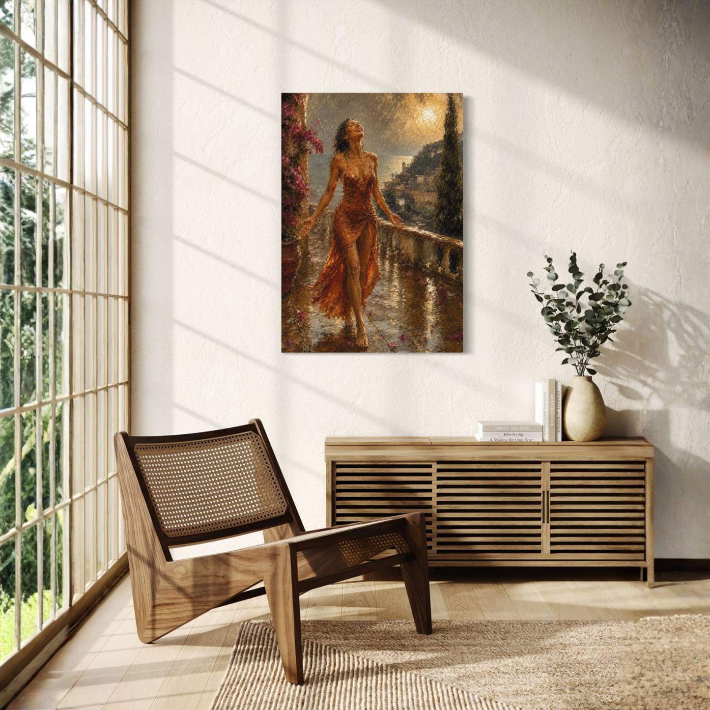 MEDITERRANEAN STUDIES — The Sunshower, Canvas