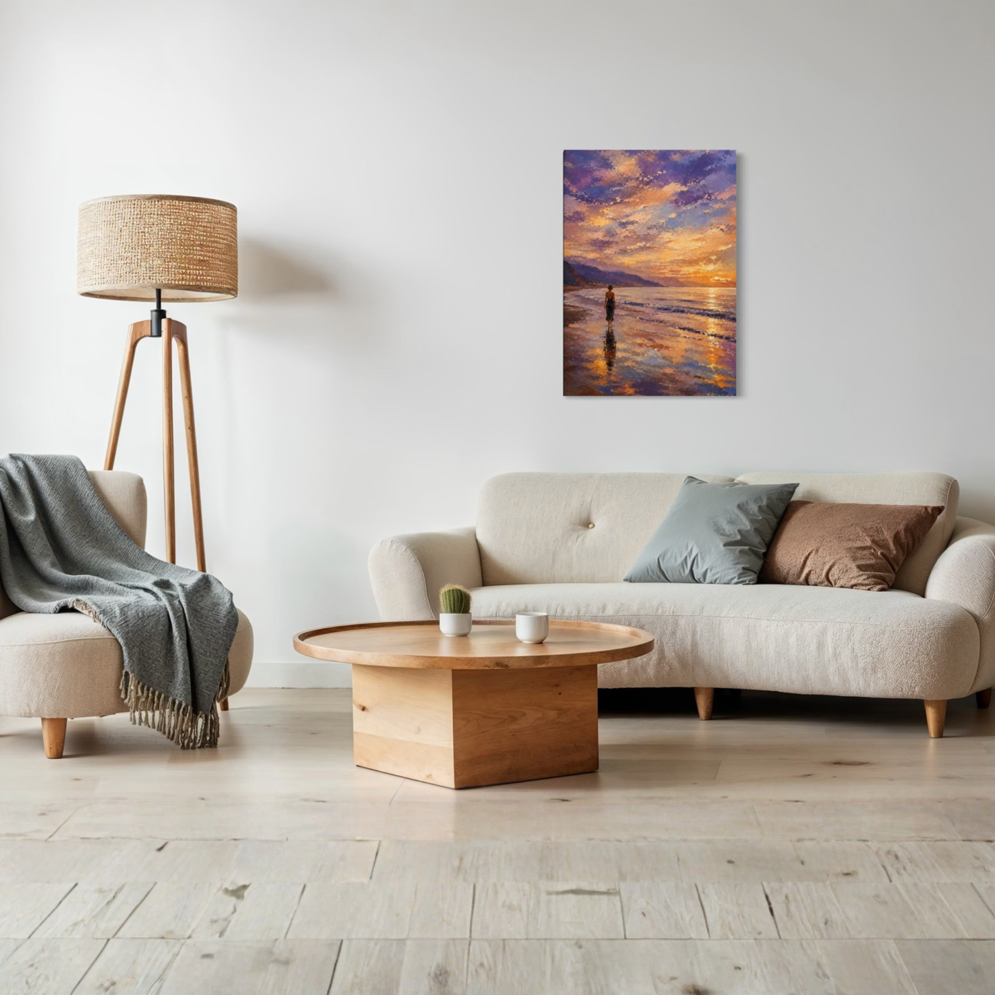 MEDITERRANEAN STUDIES — The Shore, Canvas