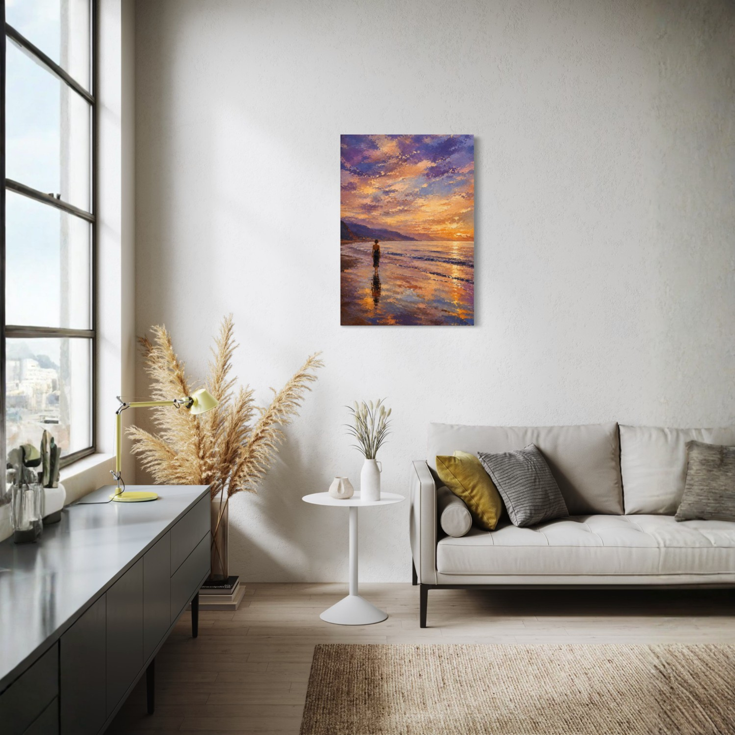MEDITERRANEAN STUDIES — The Shore, Canvas