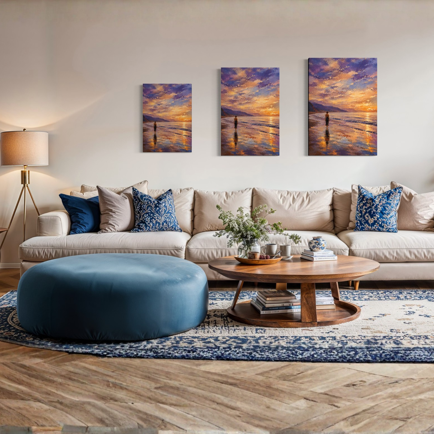 MEDITERRANEAN STUDIES — The Shore, Canvas