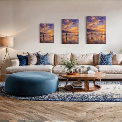 MEDITERRANEAN STUDIES — The Shore, Canvas