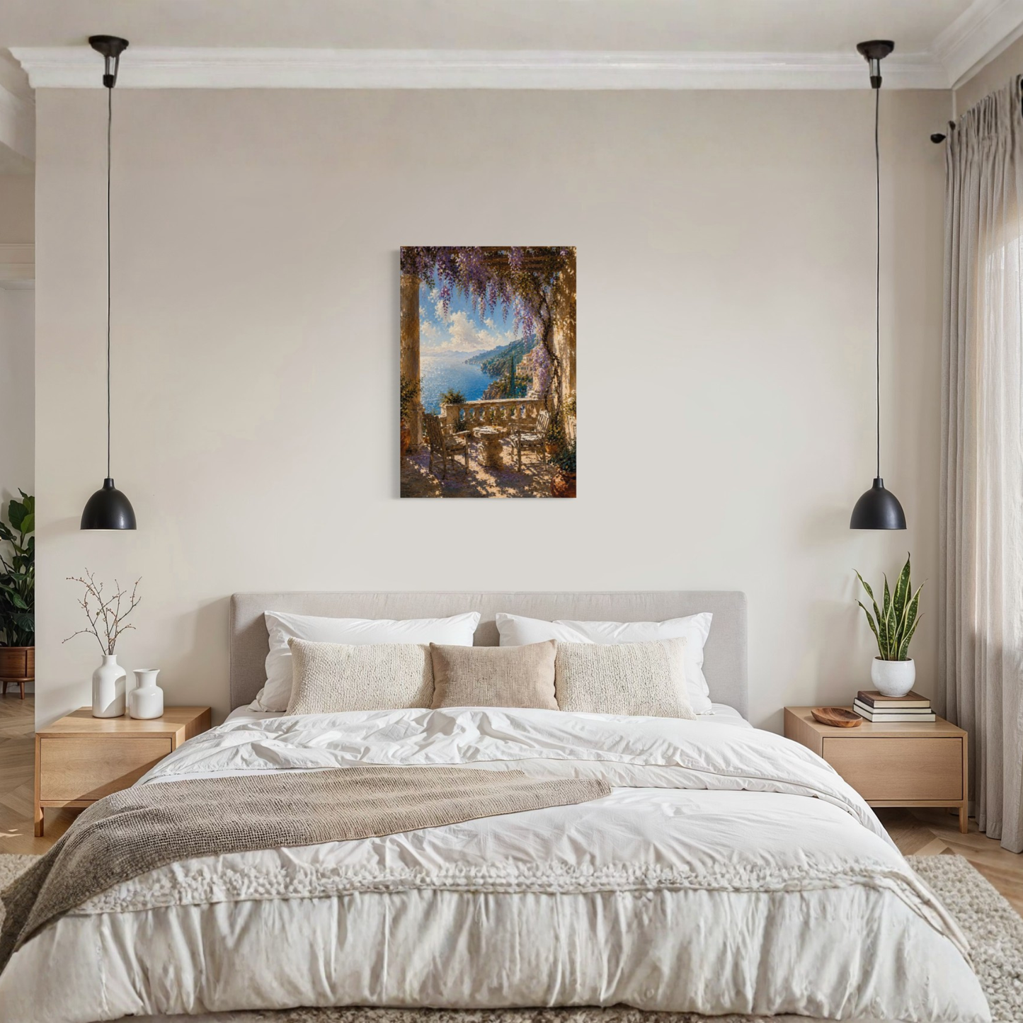 MEDITERRANEAN STUDIES — The Terrace, Canvas
