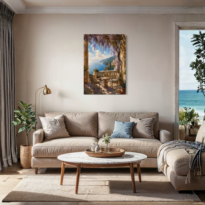 MEDITERRANEAN STUDIES — The Terrace, Canvas
