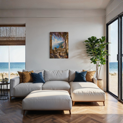 MEDITERRANEAN STUDIES — The Terrace, Canvas
