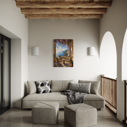 MEDITERRANEAN STUDIES — The Terrace, Canvas
