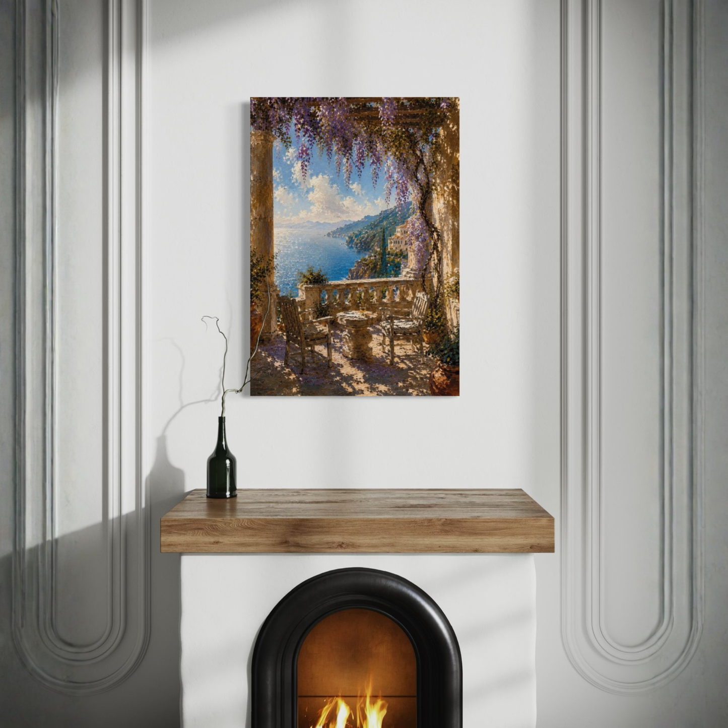 MEDITERRANEAN STUDIES — The Terrace, Canvas