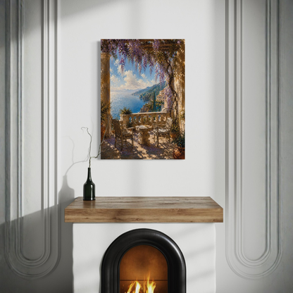 MEDITERRANEAN STUDIES — The Terrace, Canvas