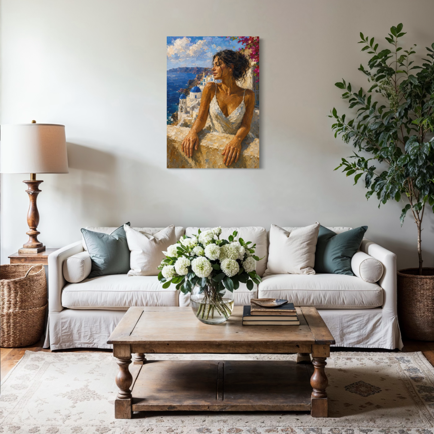MEDITERRANEAN STUDIES — High Summer, Canvas