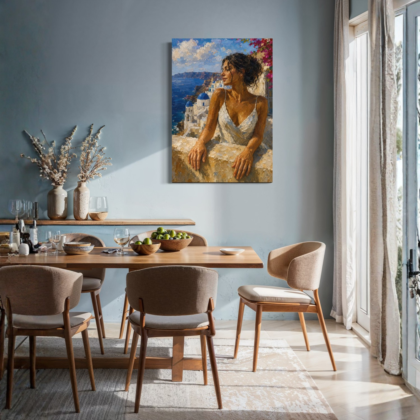 MEDITERRANEAN STUDIES — High Summer, Canvas