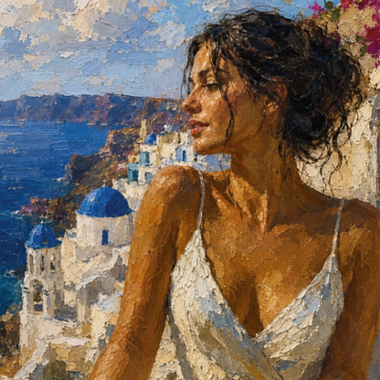 MEDITERRANEAN STUDIES — High Summer, Canvas