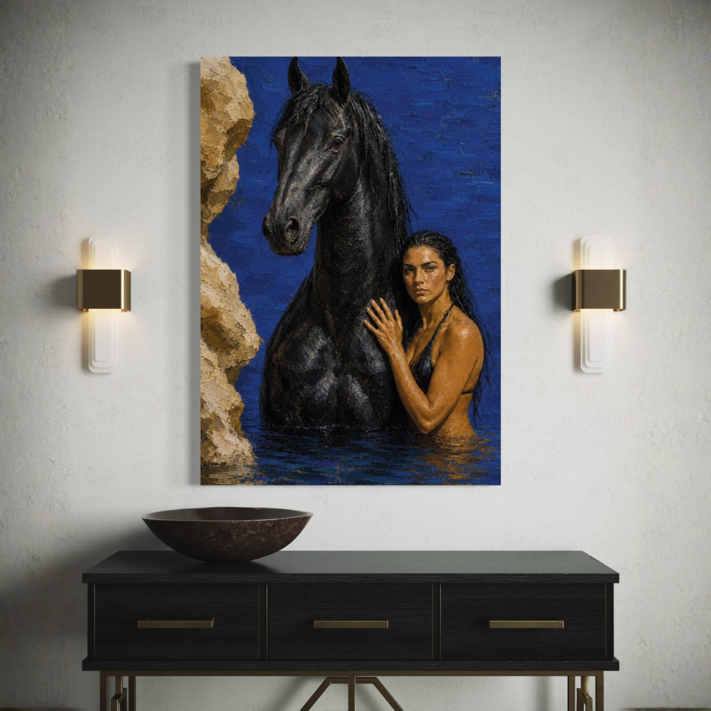 MEDITERRANEAN STUDIES — Black Tide, Canvas