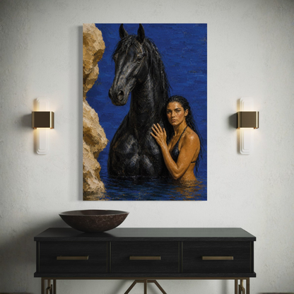 MEDITERRANEAN STUDIES — Black Tide, Canvas