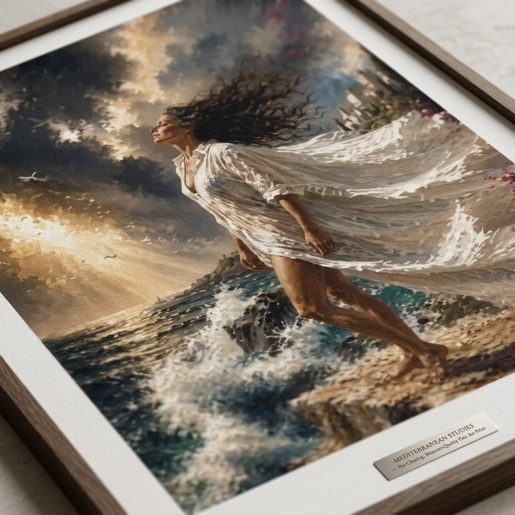 MEDITERRANEAN STUDIES — The Clearing, Museum Quality Fine Art Print