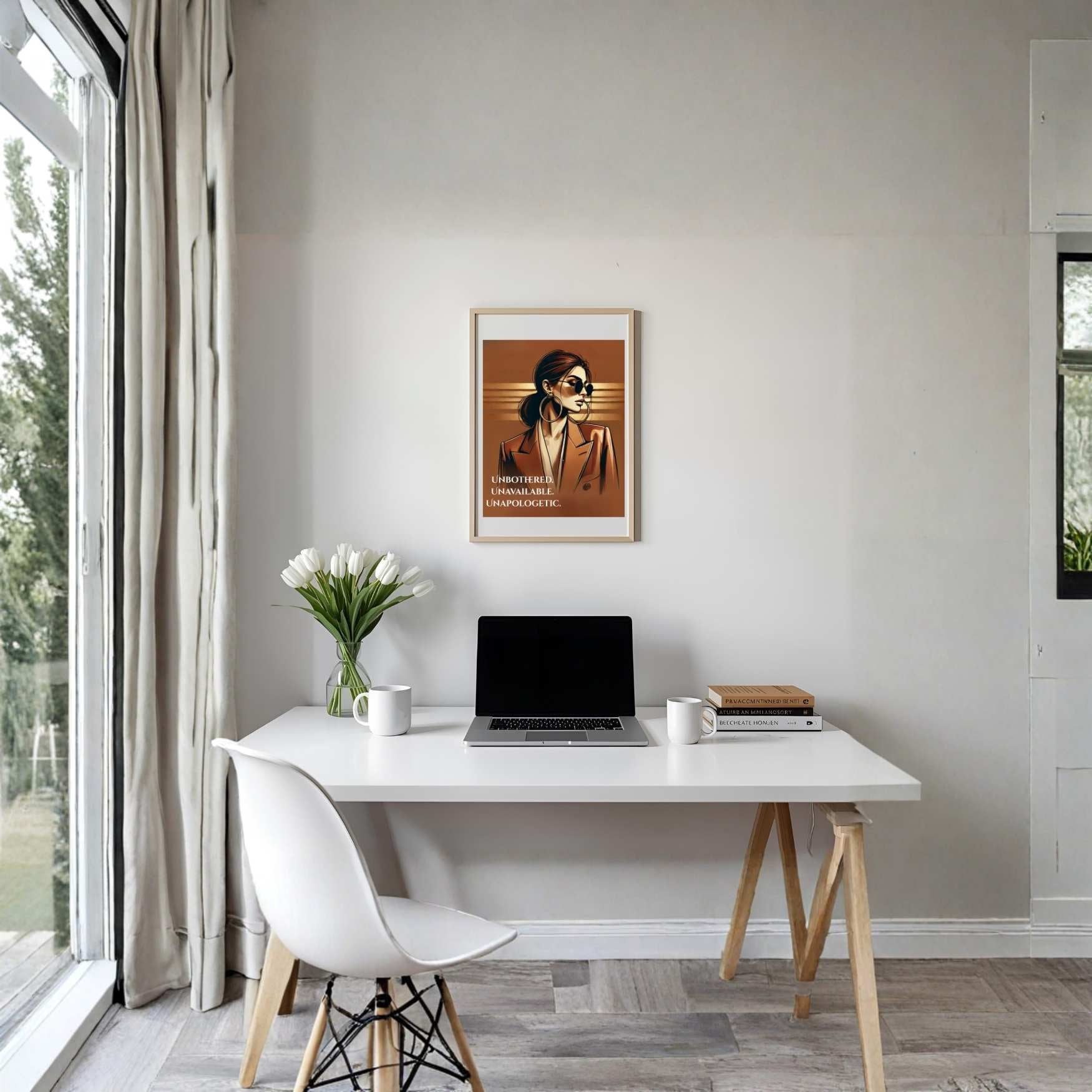 Poster -Unbothered, Unavailable, Unapologetic - LunarHeartCo