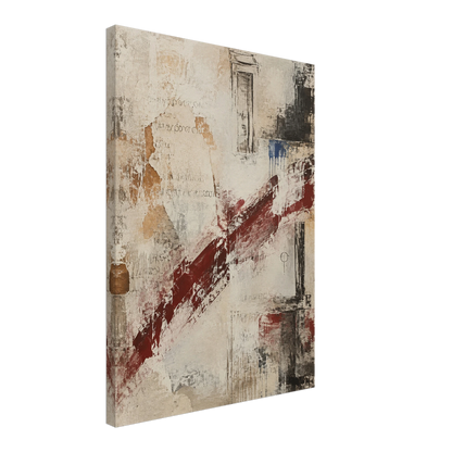 What Remains canvas art from the Wall Studies collection by LunarHeartCo, gallery-wrapped and ready to hang.