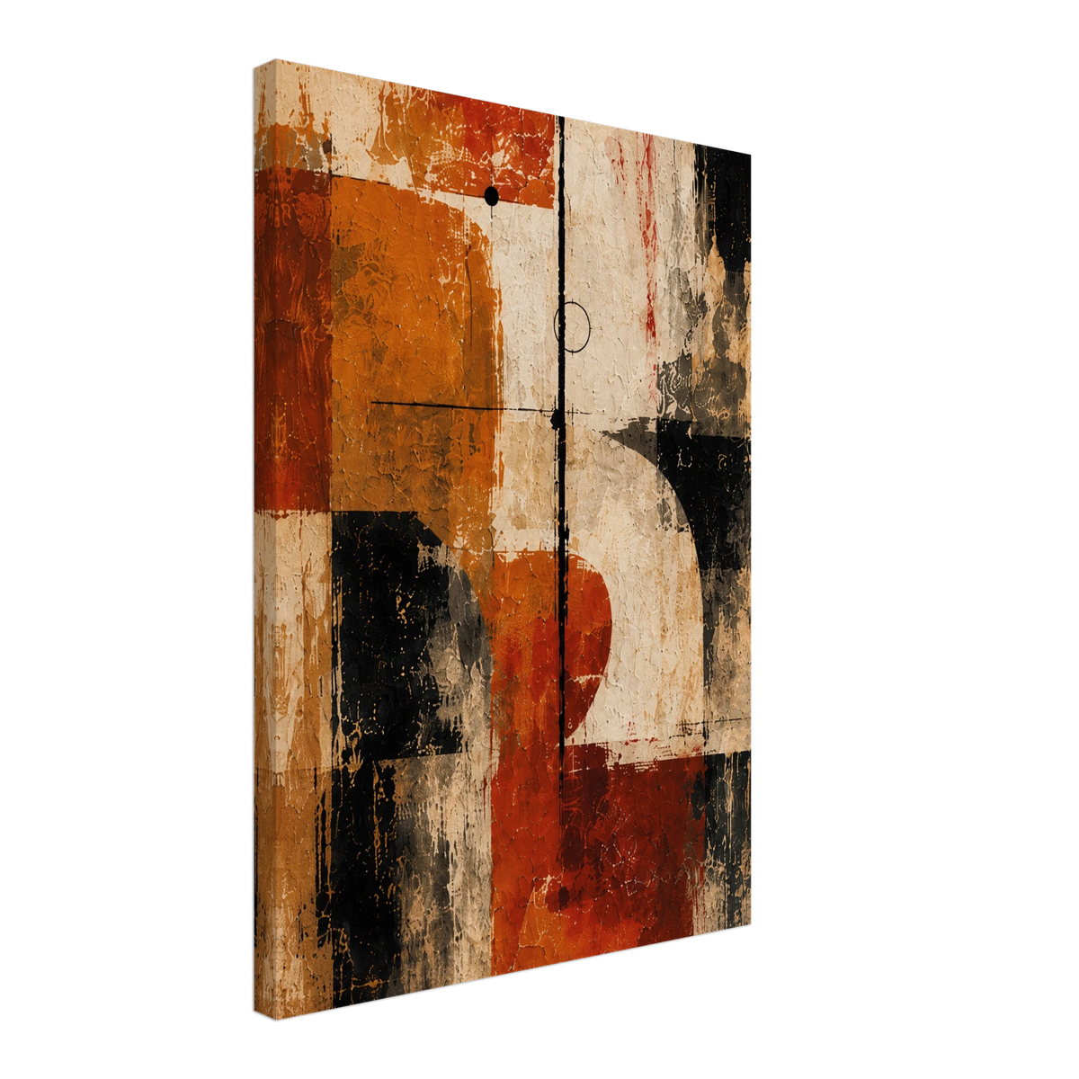 Counterweight canvas art from the Wall Studies collection by LunarHeartCo, gallery-wrapped and ready to hang.