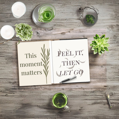 Daily Calm Wall Art Bundle (20 Prints) | Botanical Affirmation Posters | Mindful Digital Download 🌿✨ - LunarHeartCo