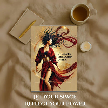 Fierce Woman Wall Art Set 2 (10 Prints) | Bold Feminine Quotes | Printable Digital PDF Bundle 💎✨ - LunarHeartCo