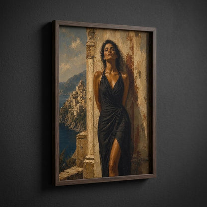 MEDITERRANEAN STUDIES — Salt & Stone , Framed Art Print